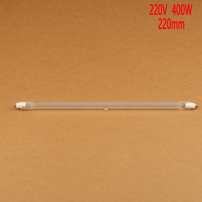 220mm 220v 400w tyhjiö halogeeniputki ja säteily kvartsilamppu infrapuna halogeeniputki suunnattu