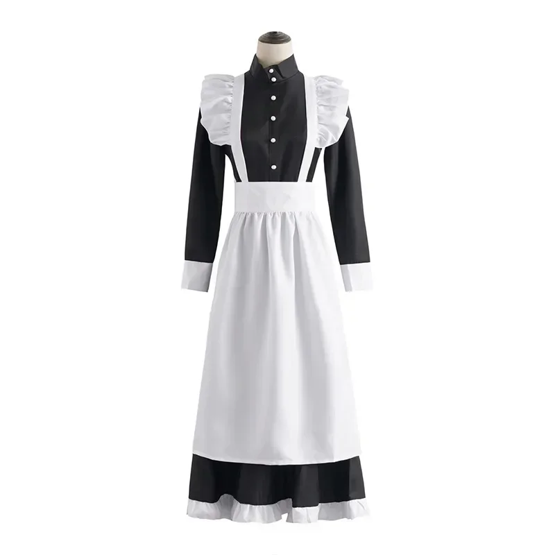 Robe de femme de chambre Lolita pour filles, Costume de cosplay Lolita, Noeud aught, Harajuku Girls, Hotsweet Maid, Mini fur s
