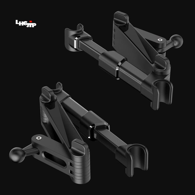 Suporte de tablet para carro extensível, para galaxy tab s 10, t805, t800, 7 a 11 polegadas, suporte universal, montagem no banco de trás, rotação 360