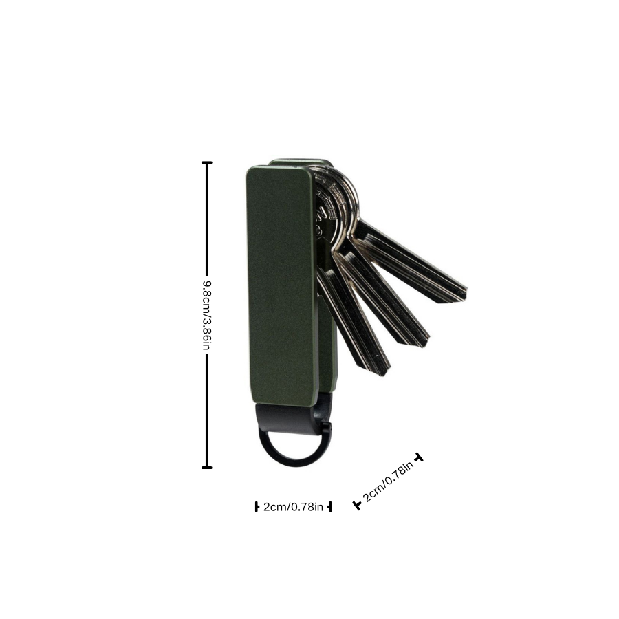 Hemobllo Organisateur De Clés Métallique Compact Pour Homme Porte Clés