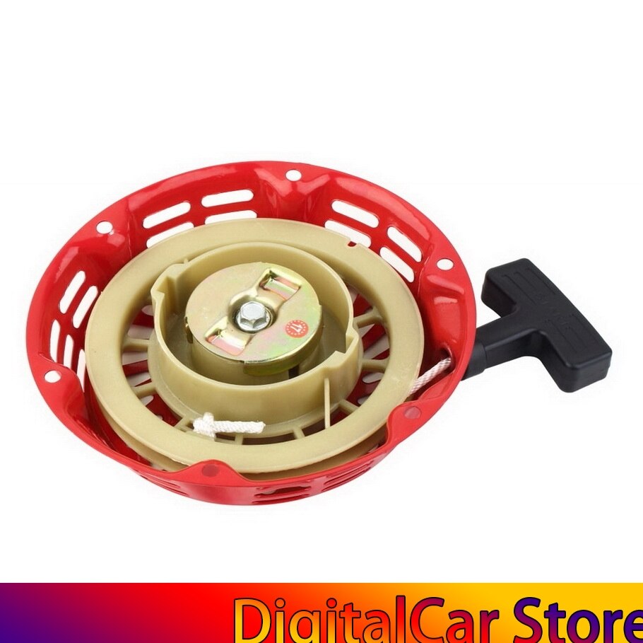 1 set Recoil Starter Cup Assembly Red Pull Start Generator Recoil Pull Starter Start For Honda Gx160 Gx120 Gx200