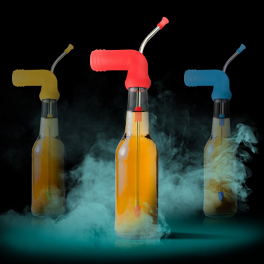Øl snorkle trakt drikke bongbukk høner halm dobbel øl snorkle dispenser til bar festival fest bar drikke verktøy