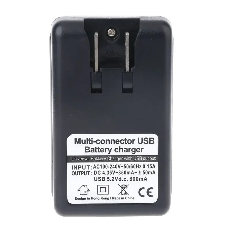 Universal USB Output Style Travel Wall Plug Charger For Nokia 6820 6822 1100 1200 battery dock charger for BL-4C bl-5C 6C BL-5B