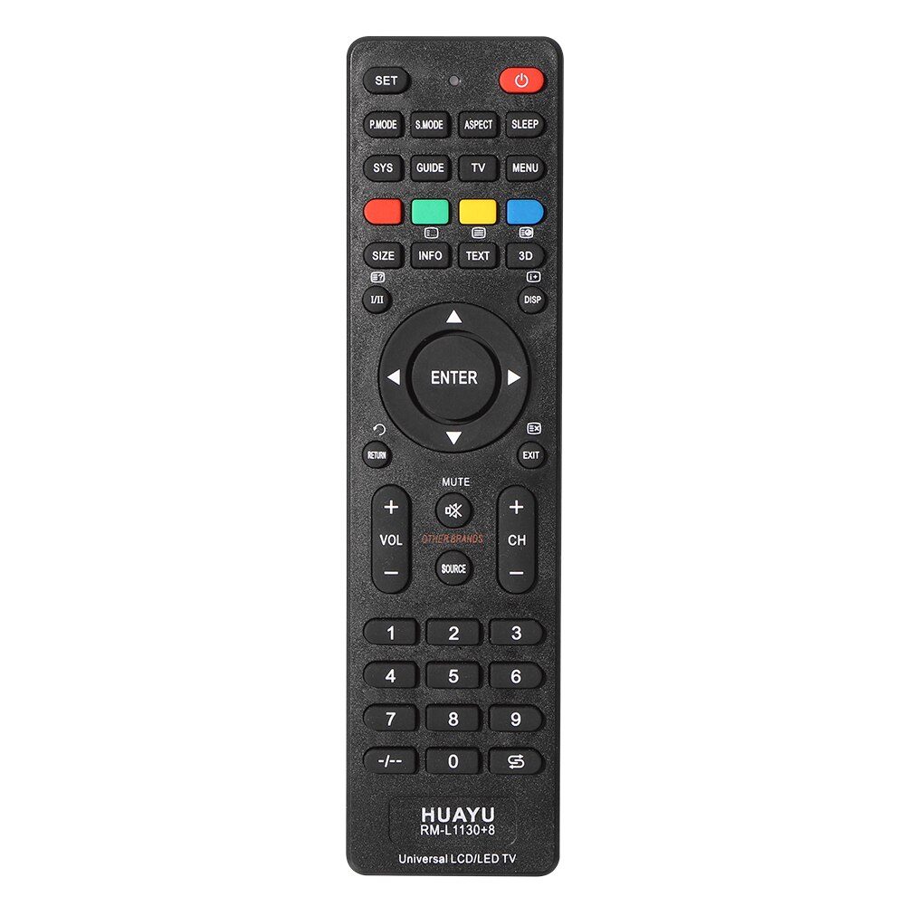 Control remoto Universal para Smart TV, reemplazo de Control remoto mágico para RM-L1130 + 8 RM-L1130 + 12 LED LCD, TV, mando en inglés