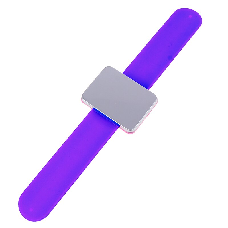 Bracelet magnétique pour Salon , sangle pour cheveux, outils de coiffure et de coiffure, accessoires de cheveux, Clip de fixation: VIOLET