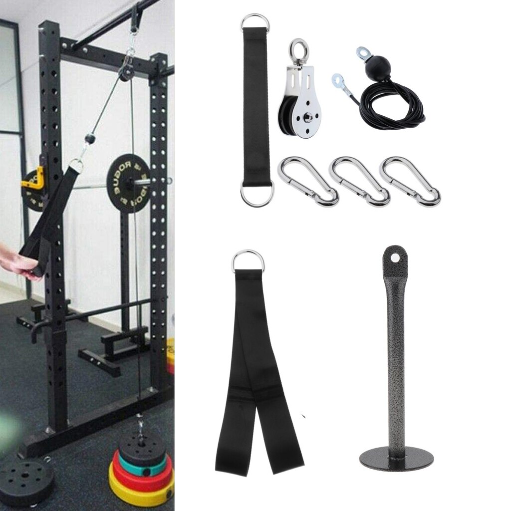 Heavy Duty Forearm Trainer Arm Strength Training Exerciser with Swivel Pulley