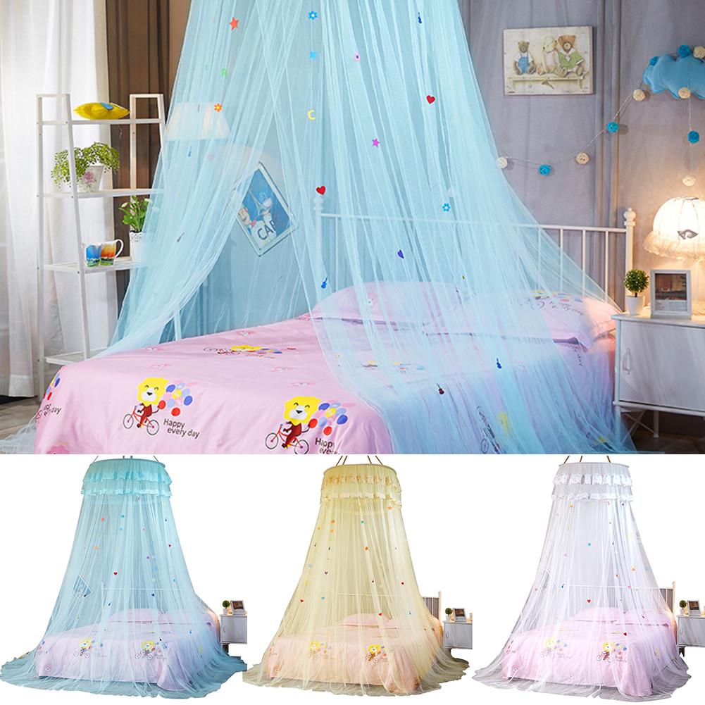 Kuppel Decke Spitze Bett Baldachin Prinzessin Kind Zimmer Moskito Netz Bett Volant Boden-Länge Kuppel Hängen Vorhang Foto Requisiten