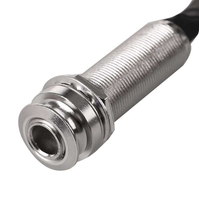 Piezo Contact Microfoon 3 Transducer Pickups Met End Pin Jack Voor Kalimba