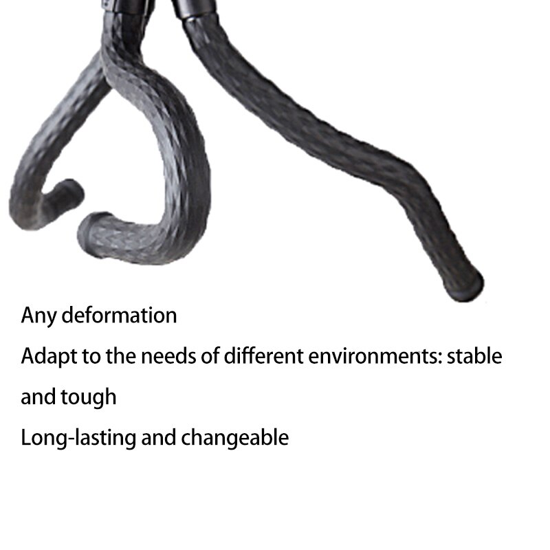 Octopus Mobile Phone Tripod SLR Camera Triple-cornered Live Desktop Bracket (with Mobile Phone Clip + Bluetooth Selfie)