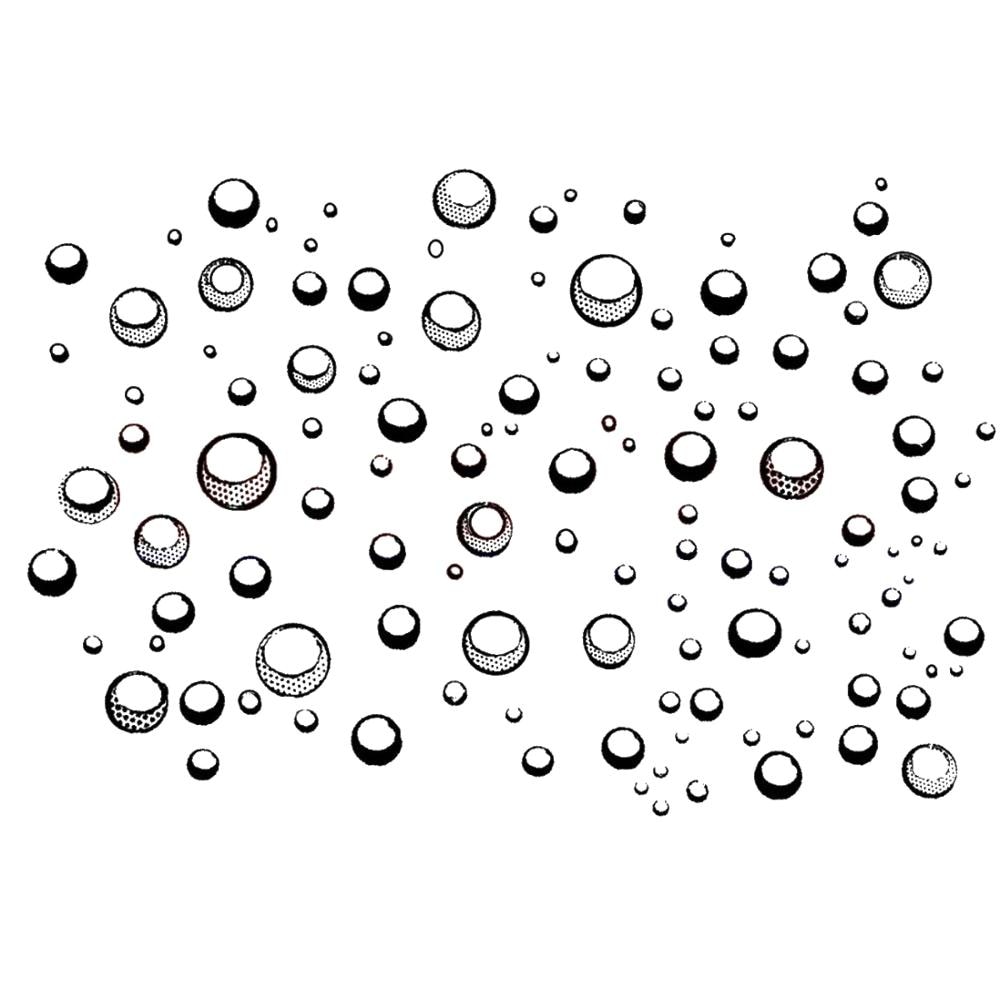 Water droplets Transparent Clear Stamps for D Clear Stamp Or stamp for DIY Scrapbooking Kids Fun Decoration Supplies A2036