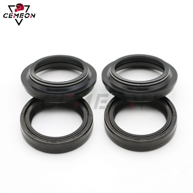 Fork Oil Seal & Dust Seal Kit For HONDA CR125R CR250R CR500R CRF250L NC700JD NC700X XR400R XR600R XR650L XR750L VFR750R VFR800: Champagne