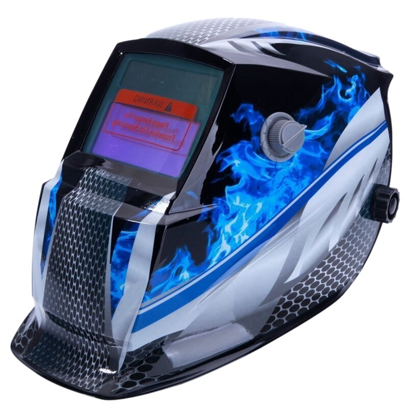 Solar Auto Darkening Welding Helmet Tig Mig Mask Grinding Protective Shield Tool: Default Title
