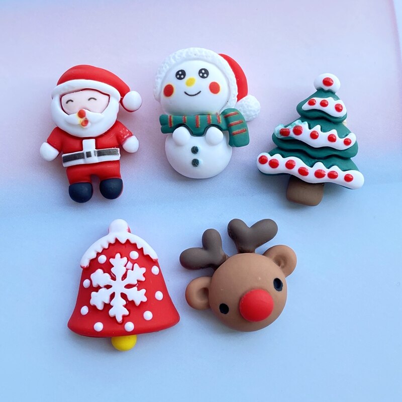 20 st fina julklappar med platt baksida, cabochon, scrapbooking, hårrosett, mittdekorationer  f78 gör-det-själv-tillbehör: Blandad