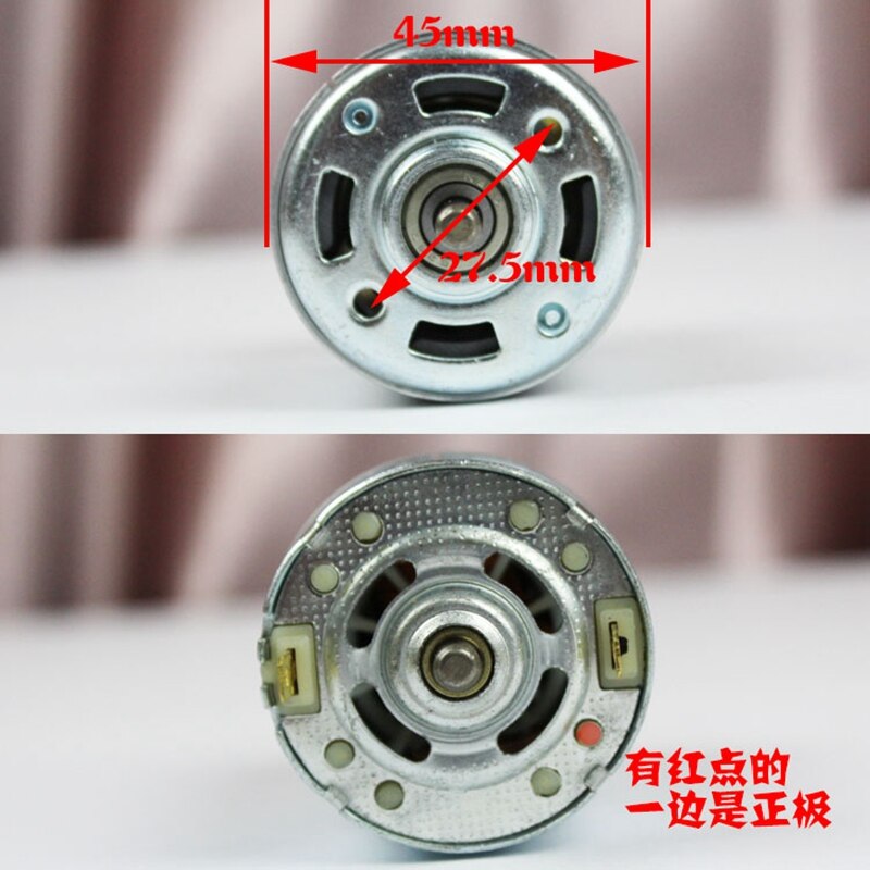 775 motor 12V/24V high power electric tool electric drill chainsaw large torque high speed DC motor 288W electrico gear moteur