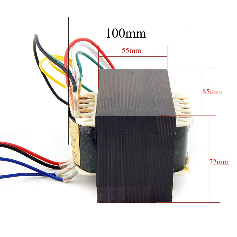 150 V 320V 12.6V 5V di uscita del trasformatore di potenza dell&#39;amplificatore Audio trasformatore del centro degli amplificatori E della metropolitana FU50 di 6.3 W per l&#39;amplificatore Audio