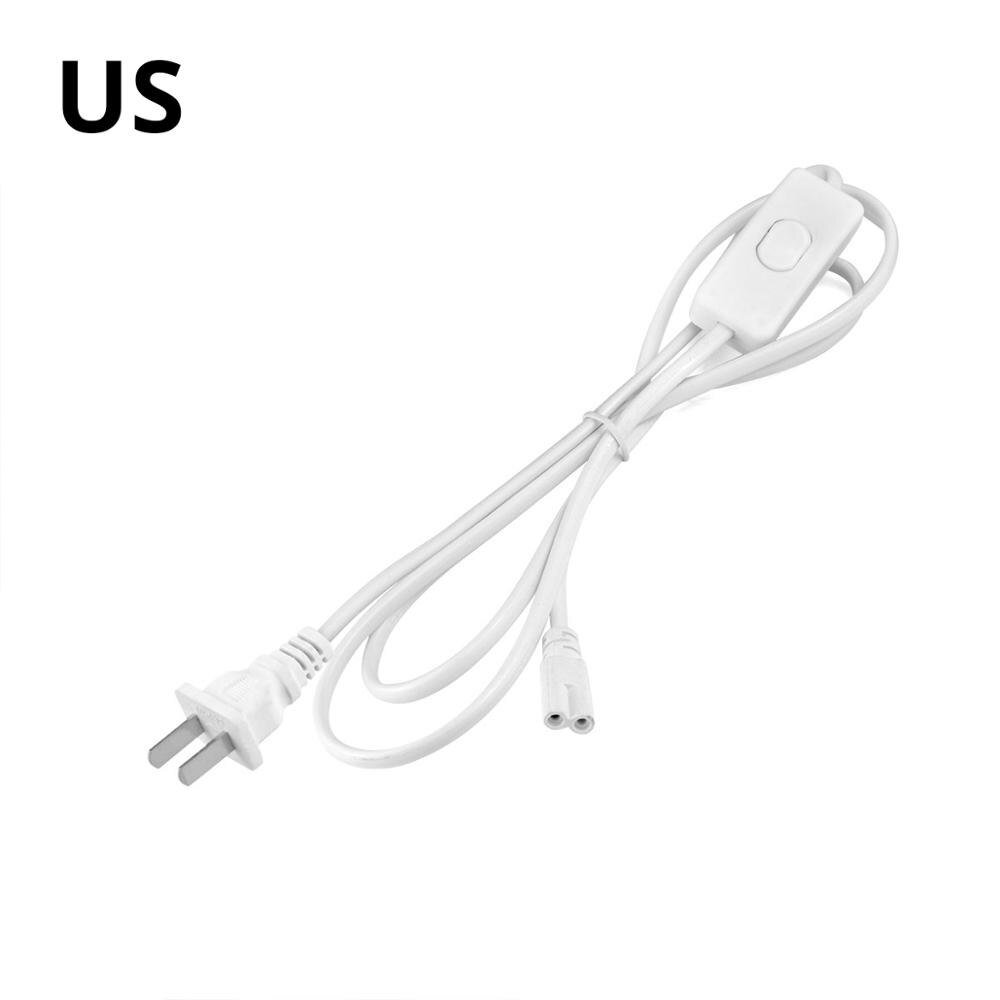 Lámpara Ultravioleta germicida de cuarzo T5, tubo LED UV de 6W y 8W, iluminación ultravioleta para barra esterilizadora, desodorante: only US Switch