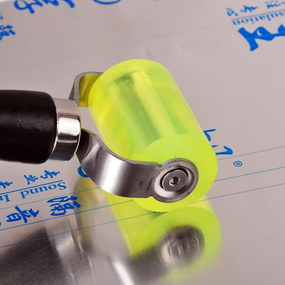 35/50mm Rubber Pressure Roller Tool Stamping Tool with Bearing Art Craft Wall Painting Car soundproofing for Home