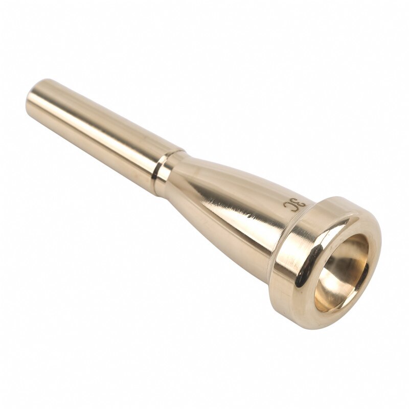 Boquilla de trompeta Meg 3C/5C/7C tamaño para principiantes de Bach, piezas de accesorios musicales de trompeta o ejercitador de dedos