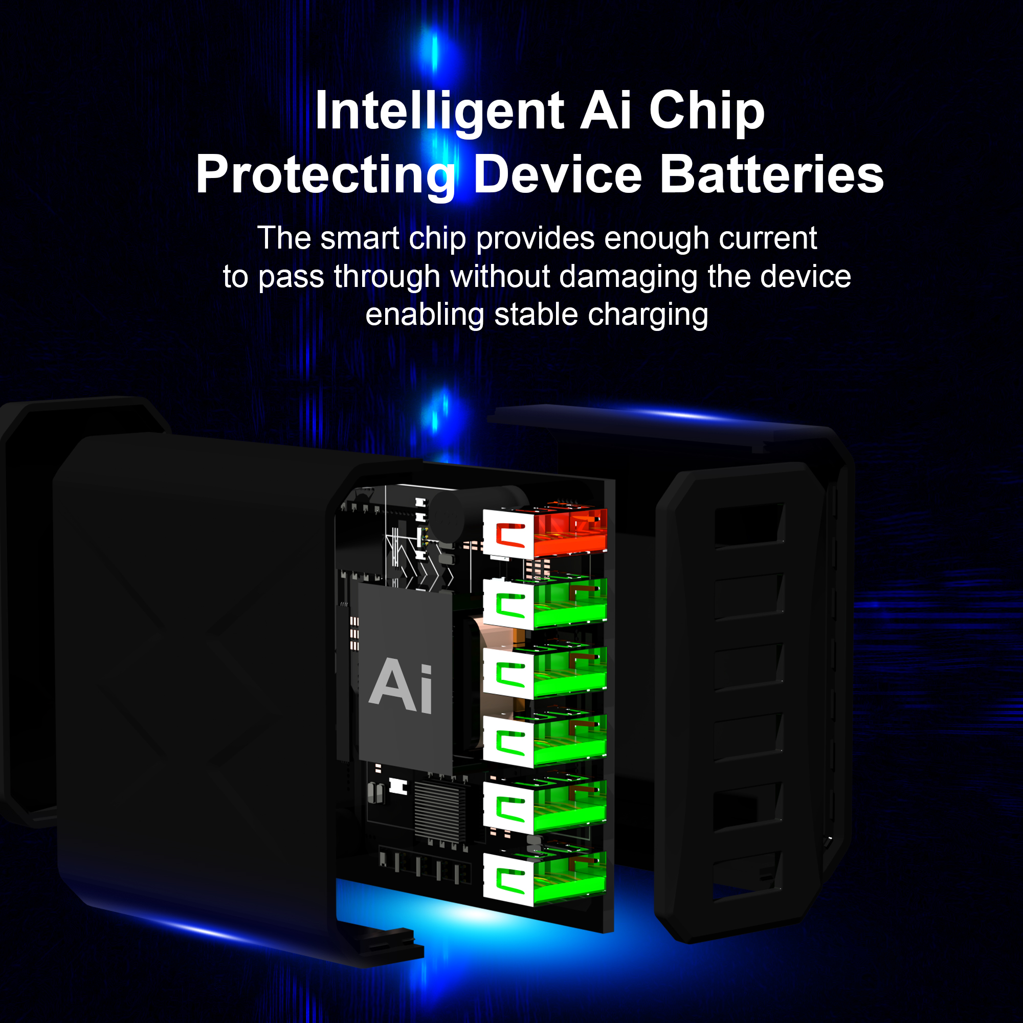 6 in 1 snel opladen totaal 65W muurreisladeradapter Quick Charge 3.0 voor iPhone Huawei Xiaomi multi-oplader US EU KR-stekker