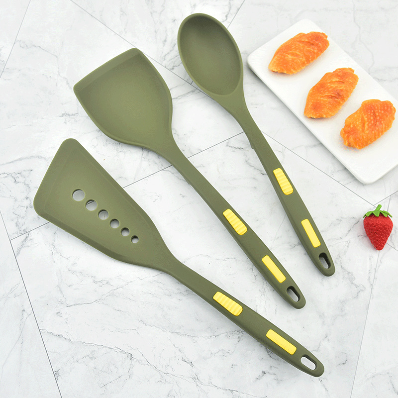 Style Silicone Kitchenware Cooking Spatula Utensils Heat Resistant Kitchen Non-Stick Cooking Utensils Kitchen Baking Tools