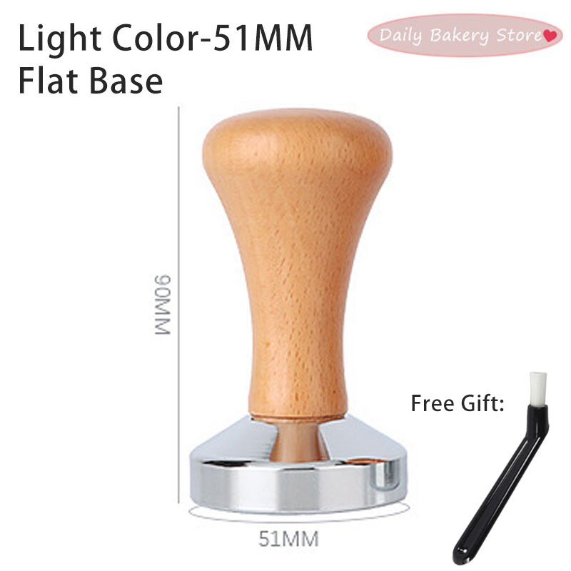 51mm Kaffee Filter für Delonghi 680/685 Ersatz Kaffee Maschine Griff Drei Ohren Boden Kaffee Griff Kaffee Zubehör: Light Color-51MM