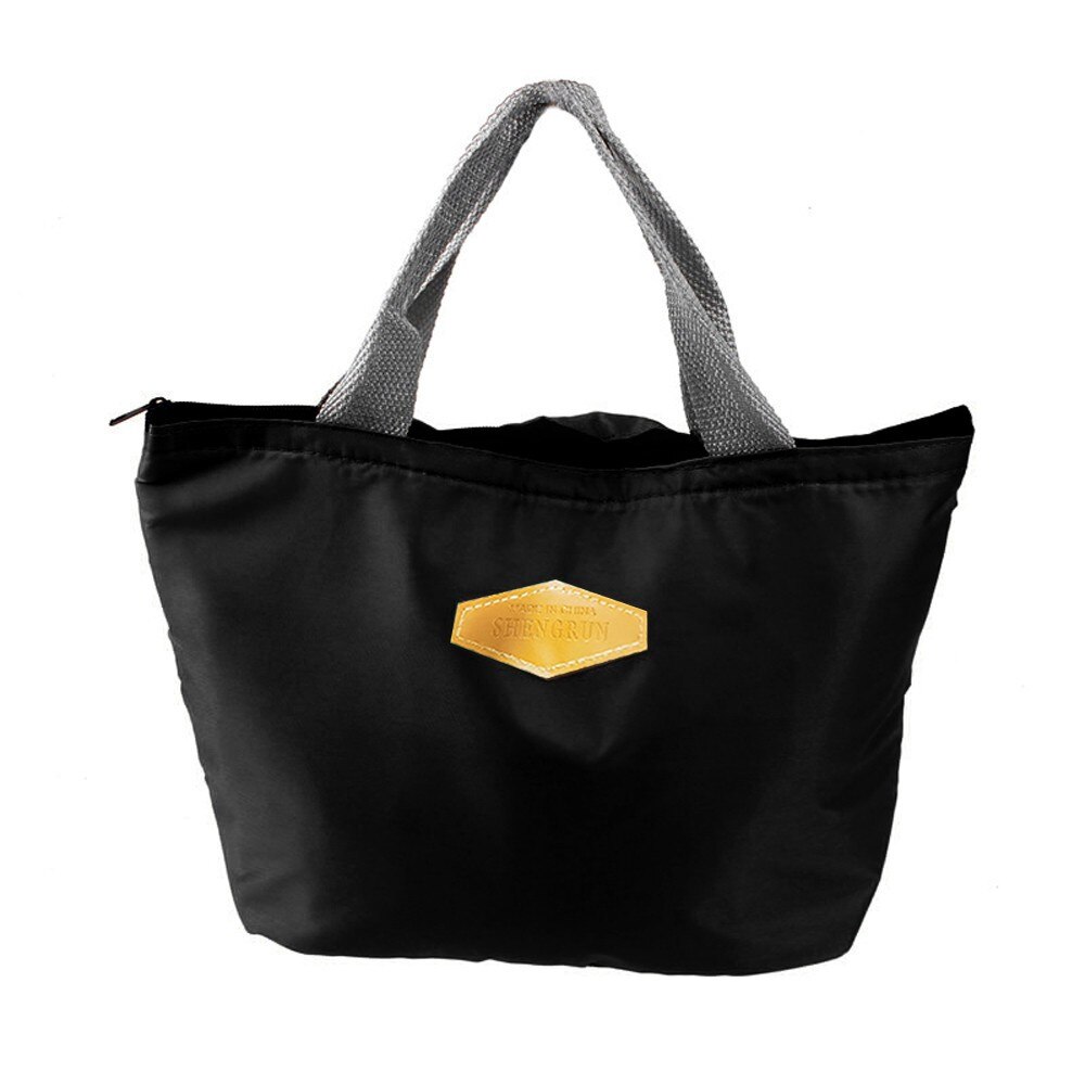 Food Storage Bag Insulated Cold Picnic Carry Case Thermal Lunch Box Waterproof Travel Necessary Food Container Picnic Handbag: F