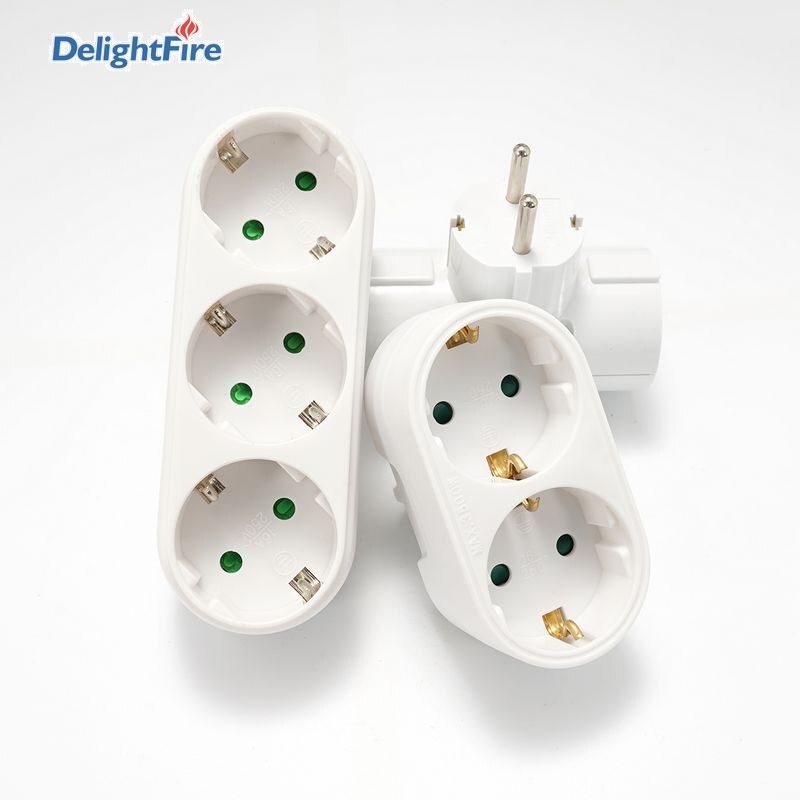 16a 250v frankrijk duitse stekkeradapter eu standaard conversie stopcontact aan/uit schakelaar 1 to 3 -weg converter draadloos uitgebreid stopcontact ce
