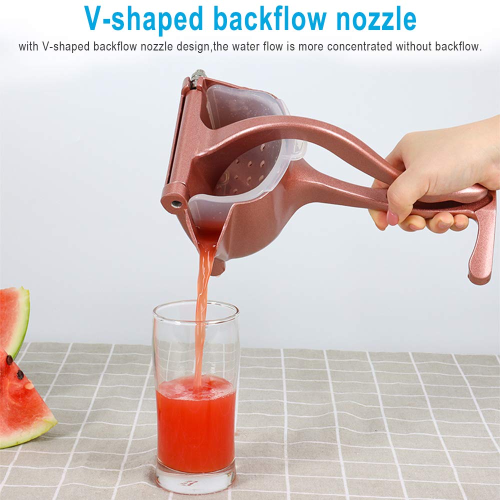 Manual Juice Squeezer Hand Pressure Juicer Pomegranate Aluminum Alloy Orange Lemon Grapefruit Fruit Tool Kitchen Accessories