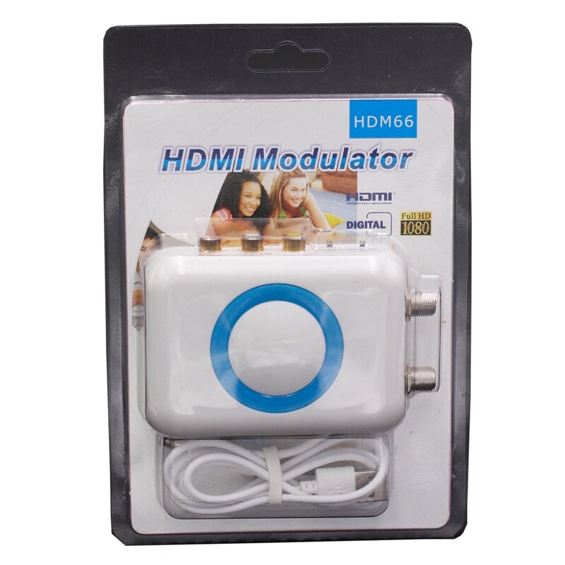 HDM66 Modulatore HD Modulatore RF Digitale HDMI Modulatore Portatile Modulatore