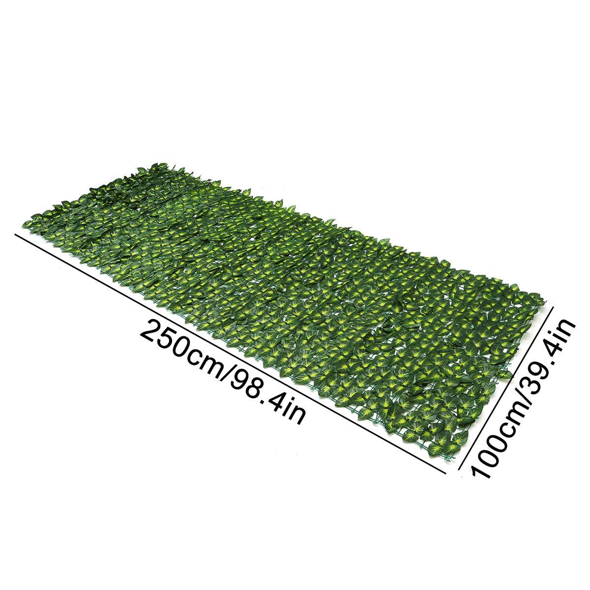 Artificial Leaf Garden Fence Screening Roll UV Fade Protected Privacy Artificial Fence Wall Landscaping Ivy Garden Fence Panel