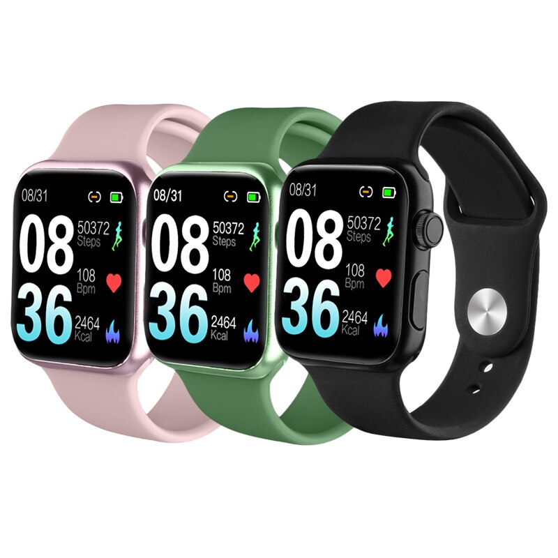 38mm IP68 Waterproof Swimming Bracelet Touch Heart Rate Blood Pressure Smart Watch For Android IOS P20 Smart Watch