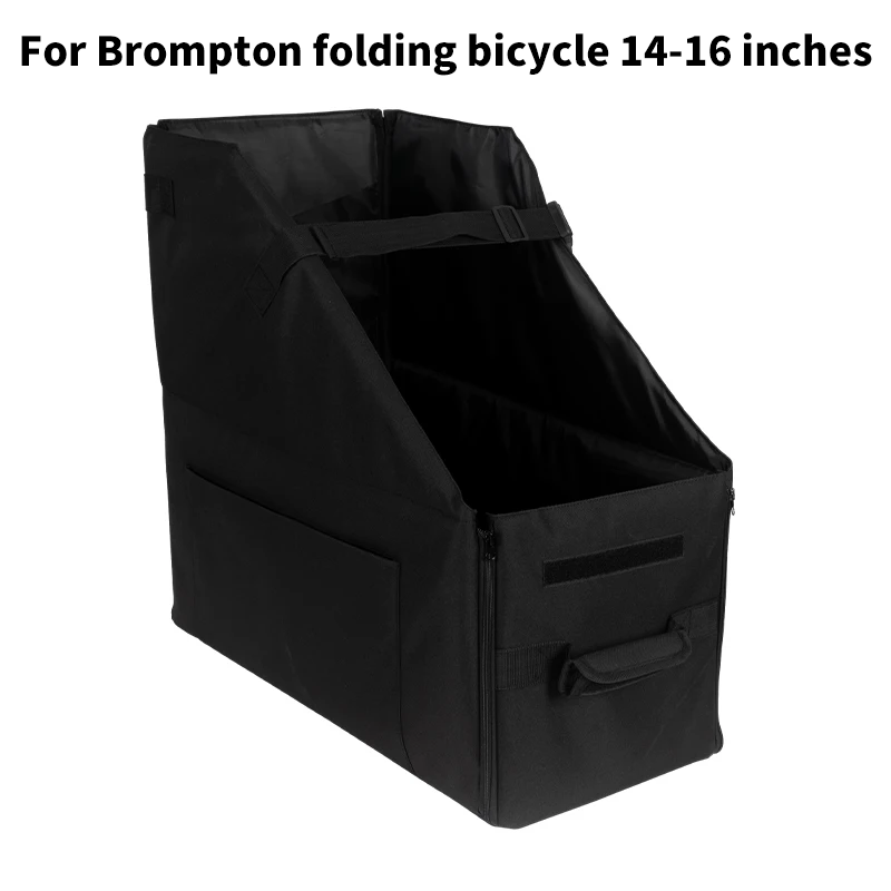 RRSKIT Foldable Bike Loading Bag For Brompton 14-16 Inch For Dahon ruhm 18-22 Inch Bicycle Dustproof Waterproof Storage Bag: Yellow