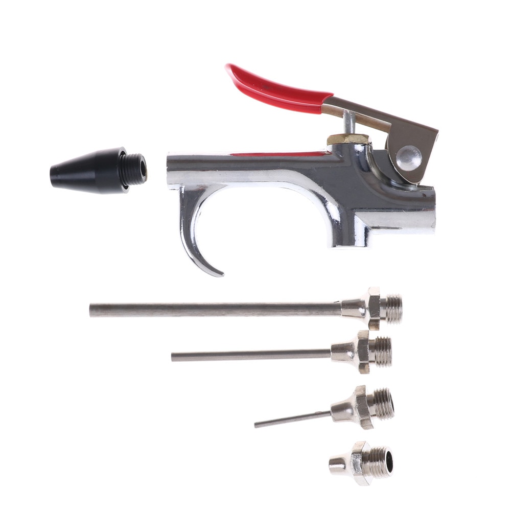 Blow Gun Accessoire Duster Cleaning Kit Pneumatische Onderdelen Accessoires 5 Stks/set Air Tool Stof Compressor Nozzle