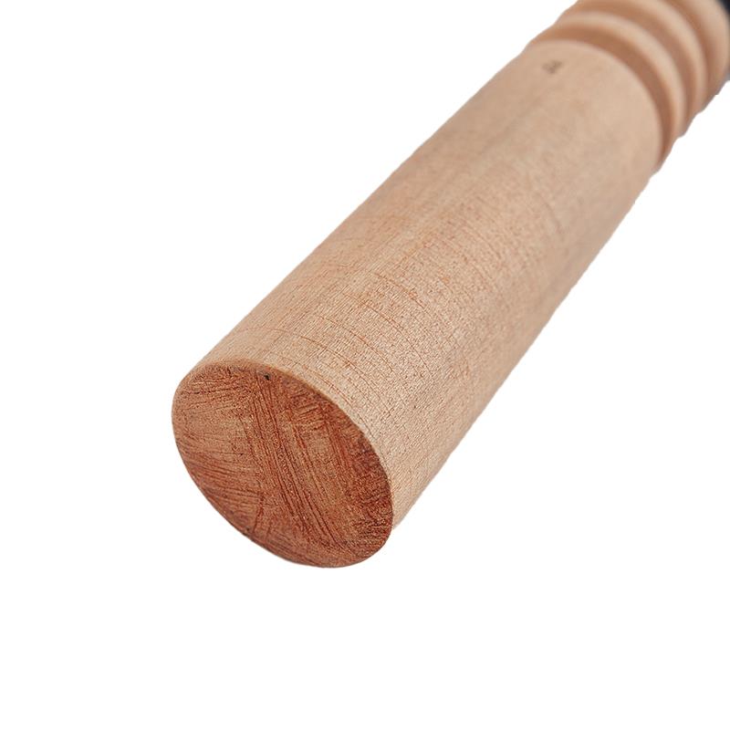 1Pc Tibetaanse Klankschaal Lederen Stok Houten Handvat Handgemaakte Tibetaanse Boeddhistische Meditatie Klankschaal Lederen Mallet