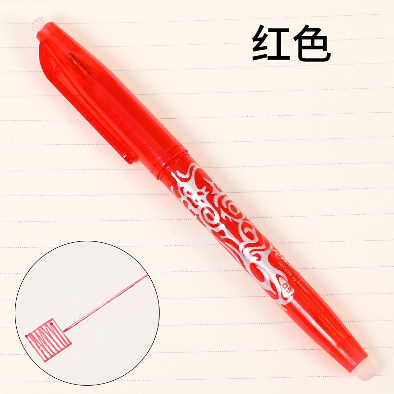 1Pcs Uitwisbare Goocheltrucs Herschrijven De Lettertype Verdwijnen Magic Pen, Verwarming Lettertypen Verdwijnen Gekleurde Kleur Speelgoed: n 1pcs