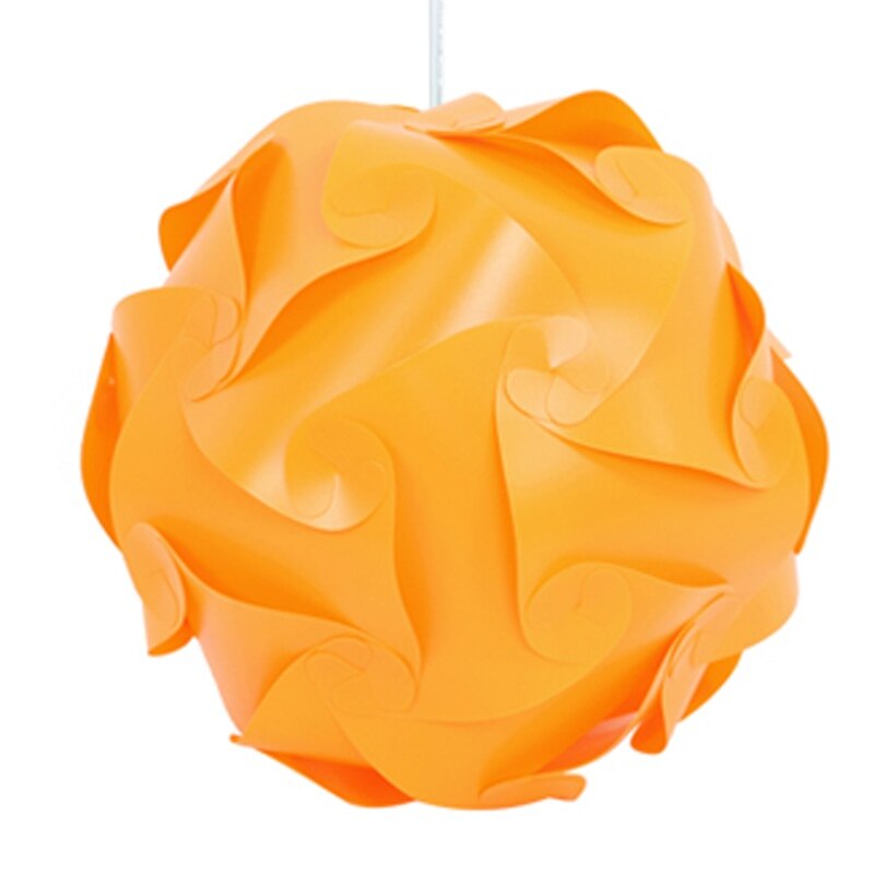 Thuis Jigsaw Lamp Schaduw Plastic DIY Puzzel Lampenkap Set, moderne IQ Licht Met Plafond Armatuur Bloem Jigsaw IQ Lampenkap: C