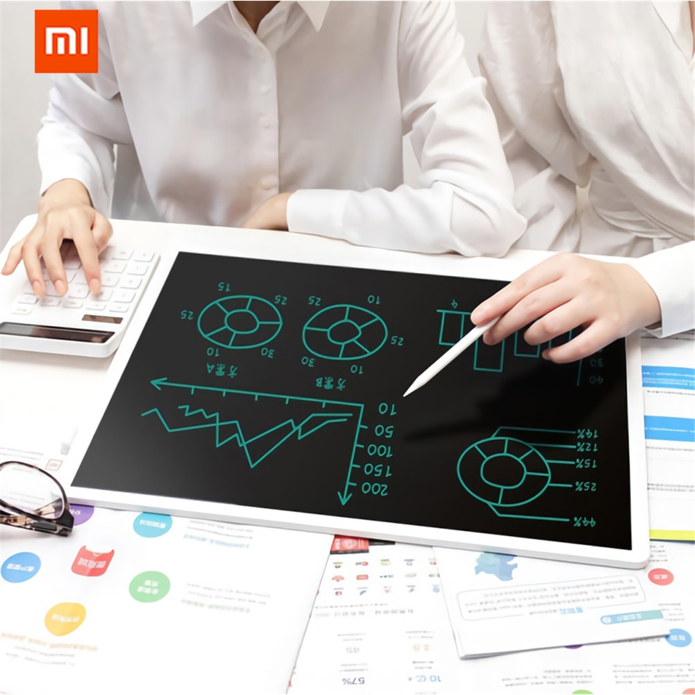 Xiaomi mijia lcd skrivetavle tavle med pen 20 "digital tegning elektronisk håndskrift pad besked grafik tavler