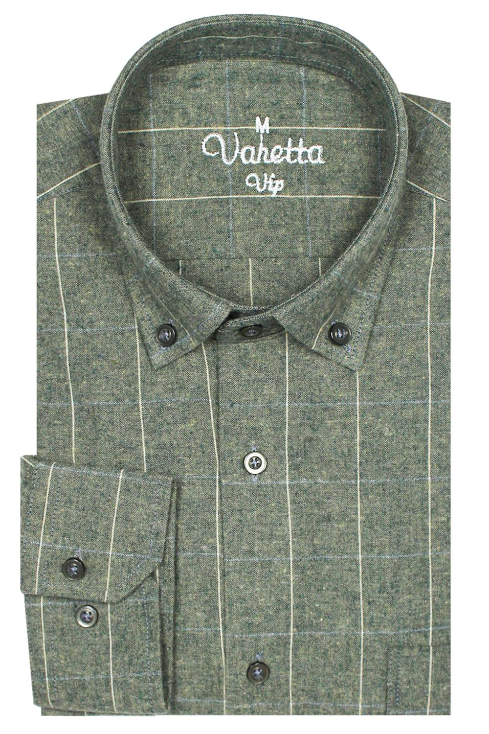 Vinter herrtjock varm långärmad rutig skjorta manlig business casual fleecefodrad mjuk flanellskjorta från varetta turkey