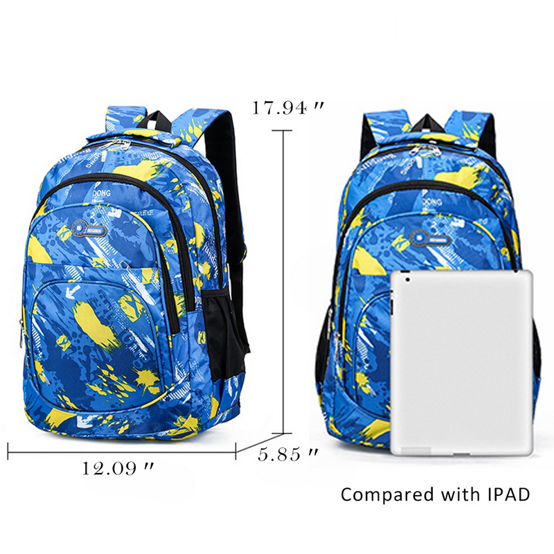 Camouflage sacs d'école sac à dos pour adolescents garçons filles ordinateur portable sac à dos mâle voyage sacs à dos décontractés lettre impression livre sac