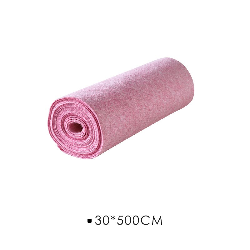 Microfiber Keuken Anti-Olie Vodden High-Efficiency Super Absorberende Doekjes Huishoudelijke Ontvetten Schoonmaken Gereedschap: Pink 500cm