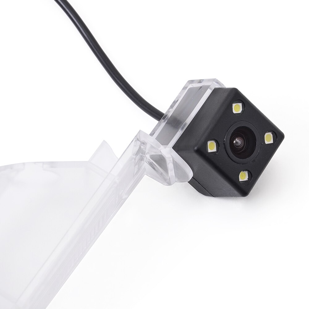 CCD Car Reverse Camera For Nissan Versa saden 2007 LED Light Auto Rear View Backup Review Reversing Parking Kit