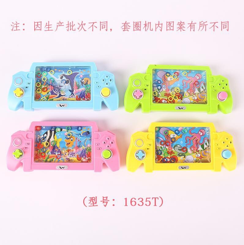 Anello di Acqua di grandi Dimensioni cabina Merci Poco Della Ragazza Dei Bambini Palmare consolle di Gioco di Acqua Anello di Presse Giocattoli per Bambini: 1635T Paragraph casuale 1