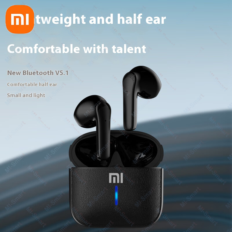 Xiaomi-auriculares Bluetooth con de textura, Bluetooth con Control táctil, micrófono estéreo incorporado, cómodo, semi-en-ea