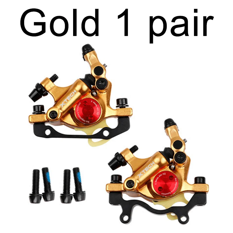 ZOOM XTECH HB100 Hydraulic brakes mtb Cable Pulling bicycle brake caliper Disc bike zoom brake for Xiaomi M365 Electric Scooter: Navy Blue