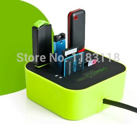 Concentrador USB 2.0 De 3 Puertos, Rotación De 90°/180° Grados