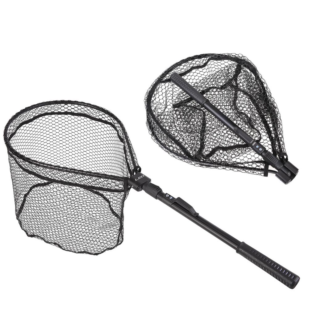 Inklapbare Visnet Aluminium Opvouwbare Nylon Mesh Vis Springende Landing Visnetten SAL99