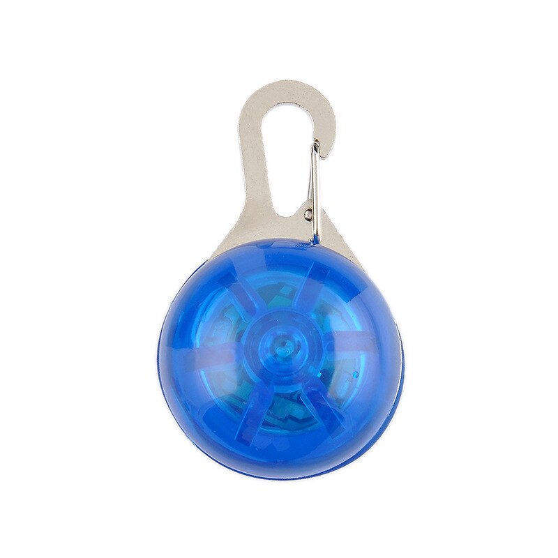 Huisdierhalsband, mooie kat en hond, nachtlampje met led-lampjes, gloeiend plastic label, nachtveiligheidshanger, kleine hondenaccessoires, dierenbenodigdheden: Blauw