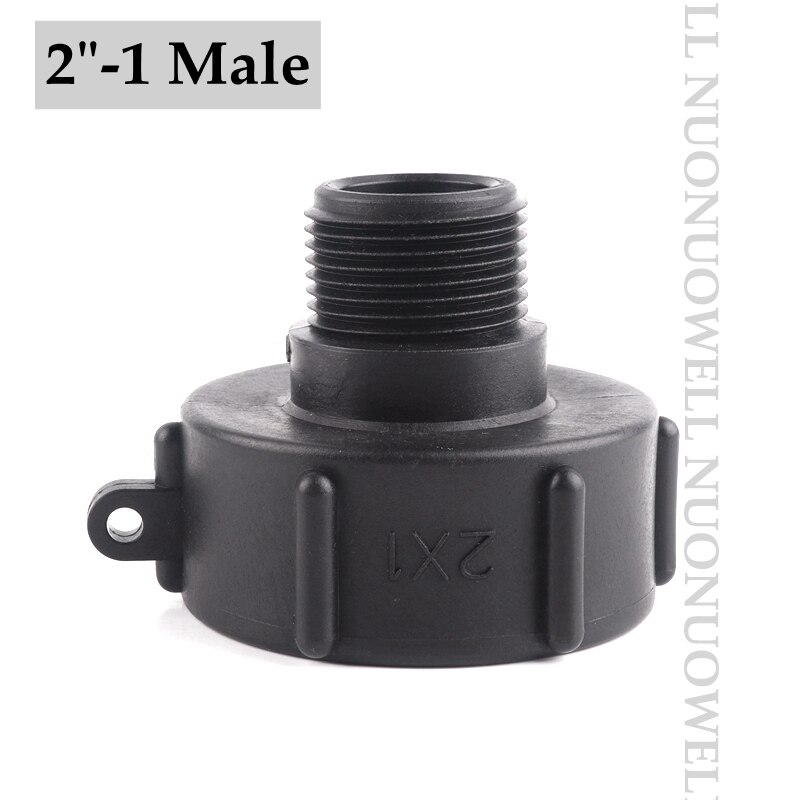 Ibc Ton Barrel Connector Tank Adapter Plastic Ibc Slang Adapter Fitting Tuin Watering Slang Ton Vat Accessoires: 2in-1Male