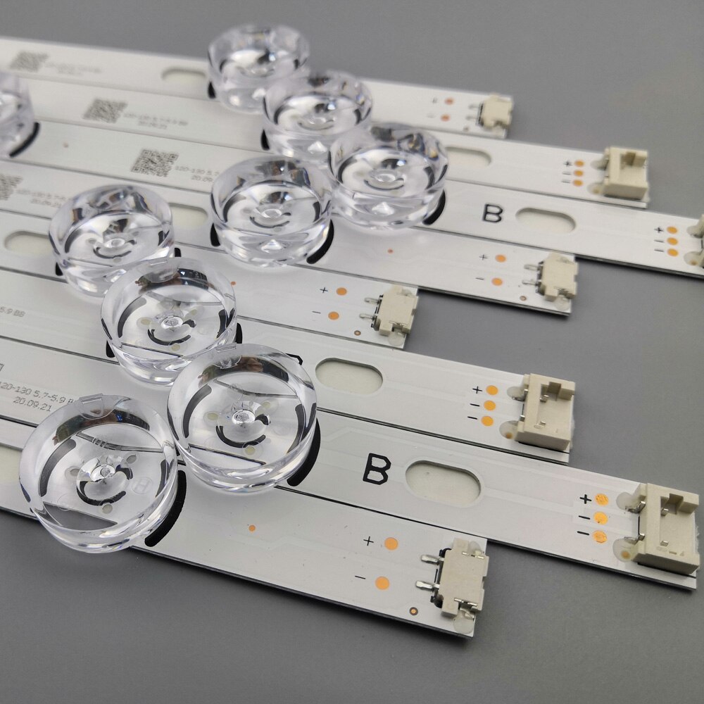 Led bakgrundsbelysning strip 8 lampa för  lg 42 tums tv innotek drt 3.0 42 " 6916l 1709b 1710b 1957e 1956e 6916l-1956a 6916l-1957a 42 lb 561v
