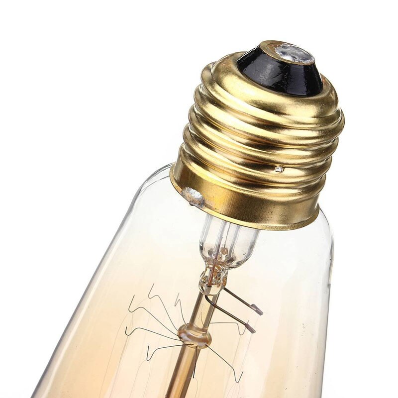 Retro ST64 Edison Bulb 110V E26 60W Incandescent Bulbs Vintage Filament Bulb Tungsten Edison Light --M25
